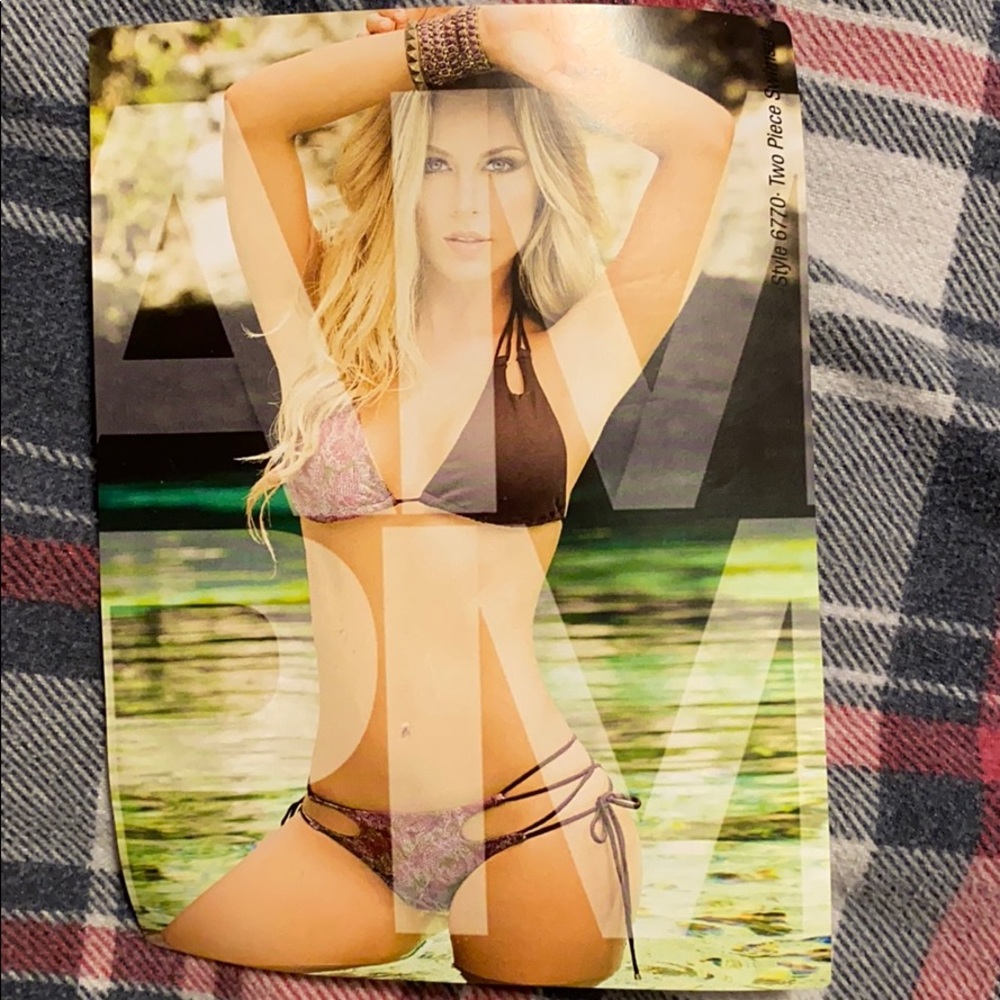 Two piece string bikini